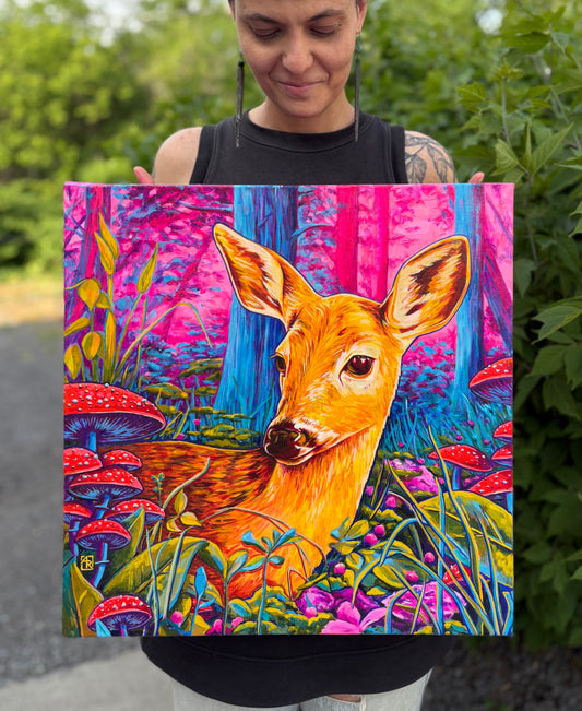 Lost & Found - acrylic painting on canvas
