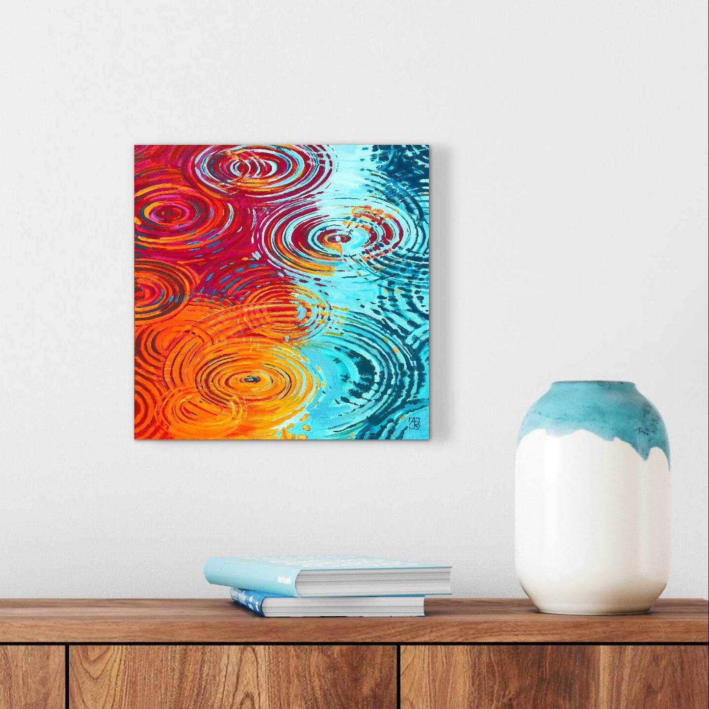 Drip Drip Drop - acrylic painting on canvas