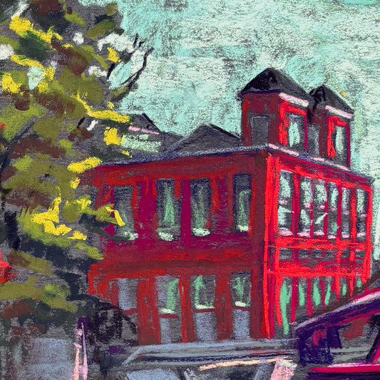 'The North Corner' Fairport NY archival giclée print on cotton paper