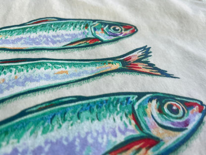 Sardines unisex garment-dyed heavyweight t-shirt
