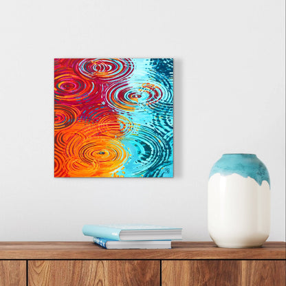 Drip Drip Drop - acrylic painting on canvas