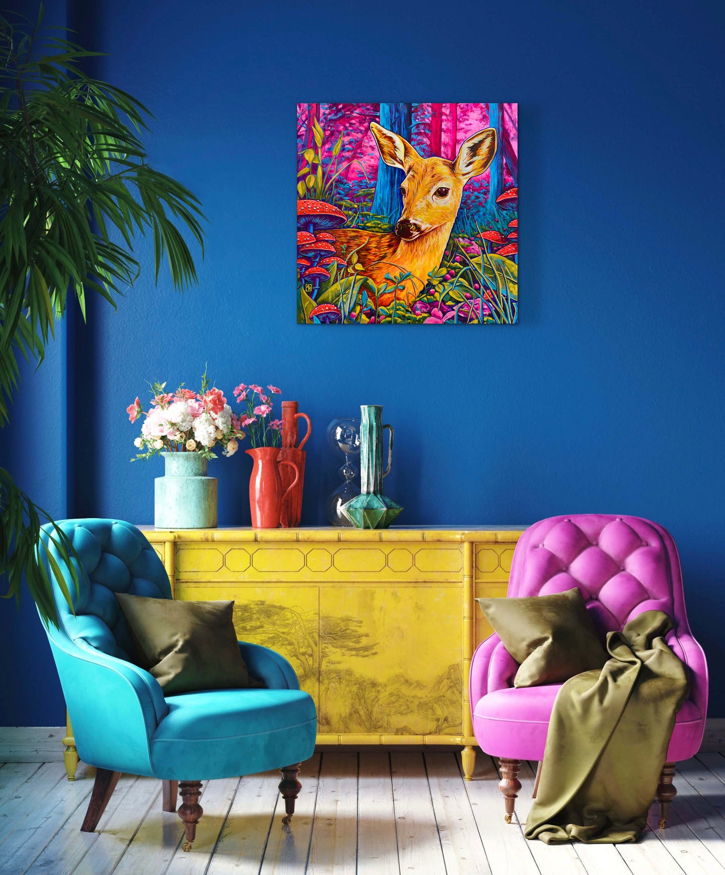 Lost & Found - acrylic painting on canvas