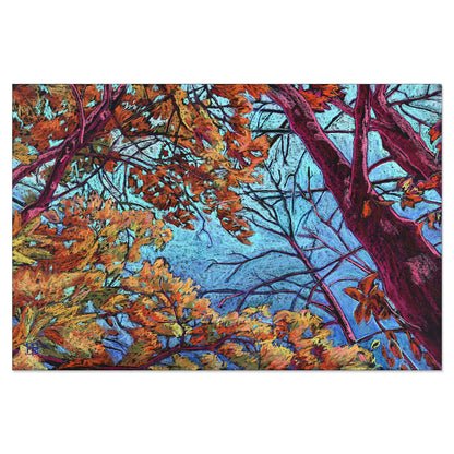 'Autumn Hike' Indian Hill Fairport Perinton NY archival giclée print on cotton paper