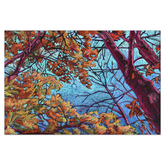 'Autumn Hike' Indian Hill Fairport Perinton NY archival giclée print on cotton paper