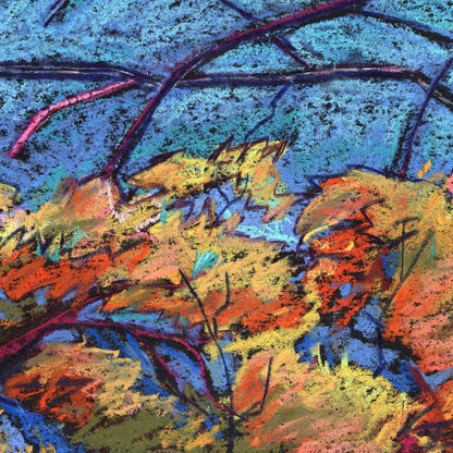 'Autumn Hike' Indian Hill Fairport Perinton NY archival giclée print on cotton paper