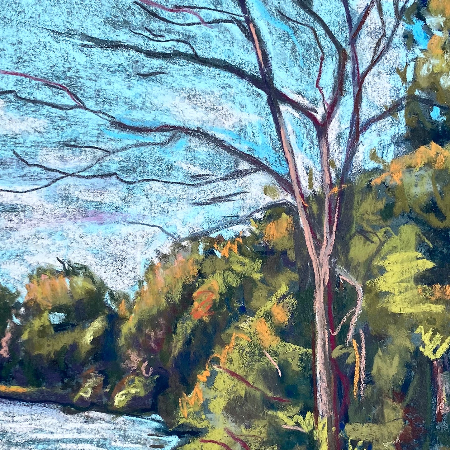 'The Bend (Erie Canal)' Fairport NY archival giclée print on cotton paper