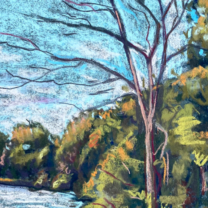 'The Bend (Erie Canal)' Fairport NY archival giclée print on cotton paper