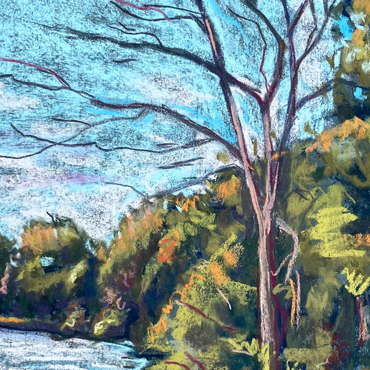 'The Bend (Erie Canal)' Fairport NY archival giclée print on cotton paper