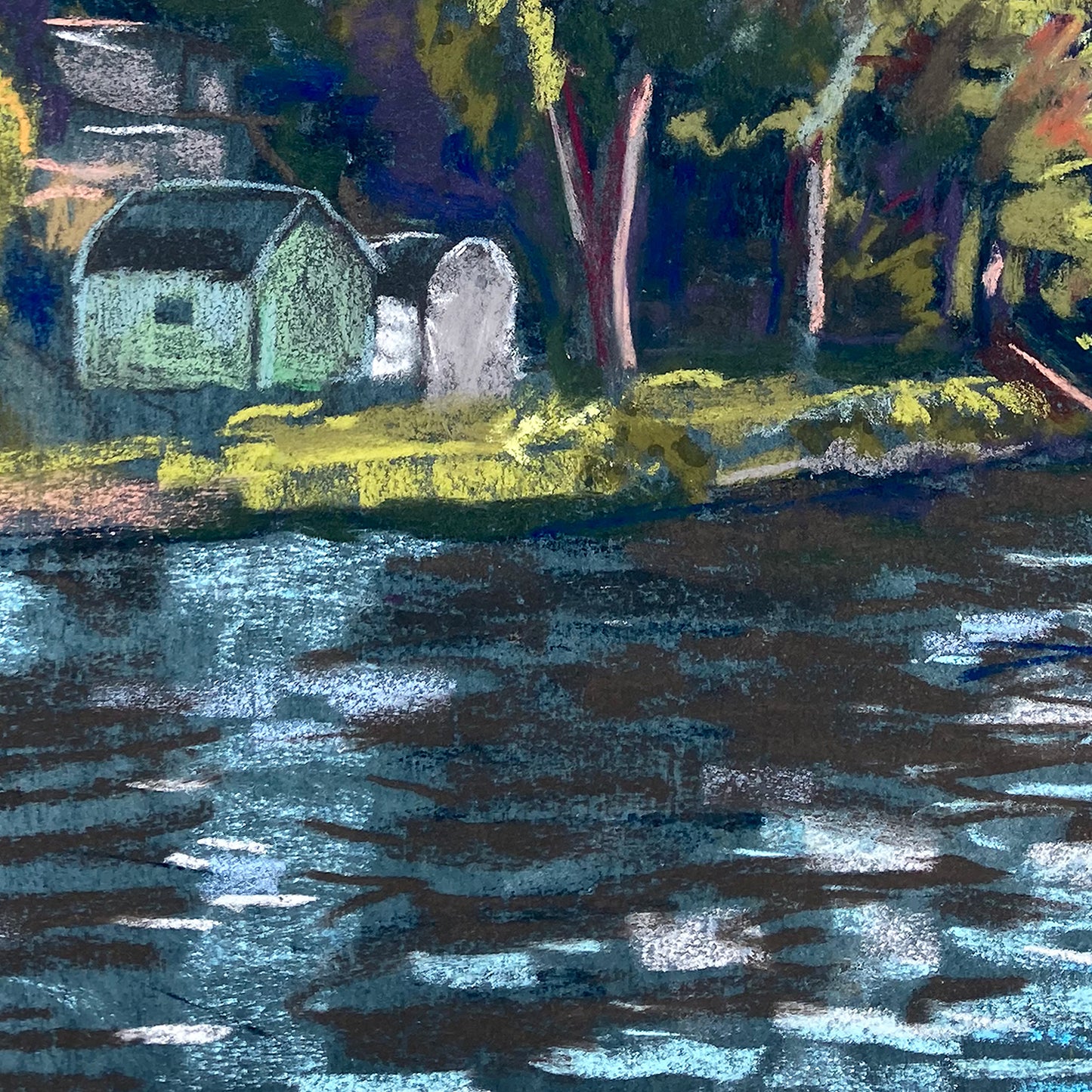 'The Bend (Erie Canal)' Fairport NY archival giclée print on cotton paper
