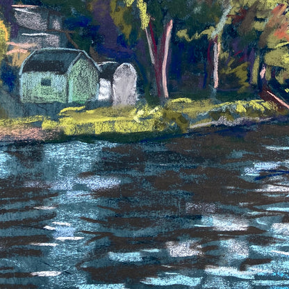 'The Bend (Erie Canal)' Fairport NY archival giclée print on cotton paper